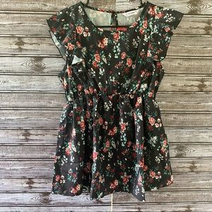 NWT PatPat Floral Print Blouse‎ Size L